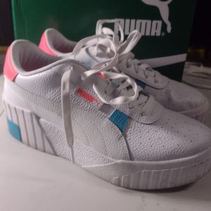 Puma Cali Wedge Platform‎ Sneakers Size 10 Women’s